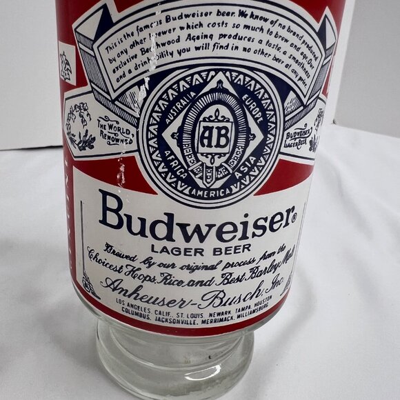 Budweiser Vase Vintage, 1960’s, Great Condition! - Picture 2 of 4